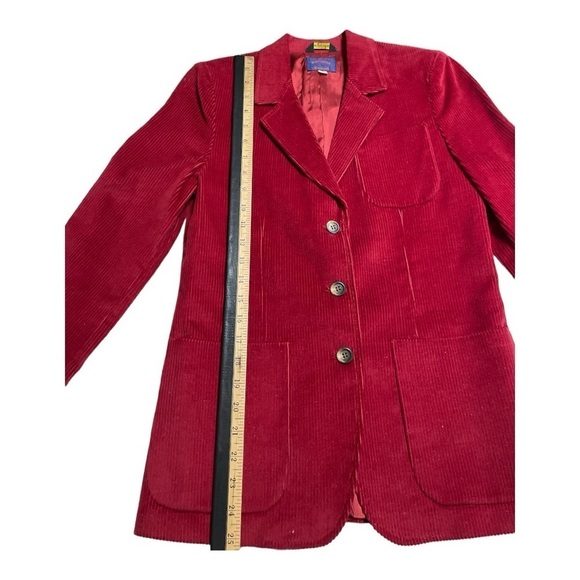 Regatta Sport 70s/ 80s Corduroy Red skirt suite size 6.  
~ - Picture 12 of 14